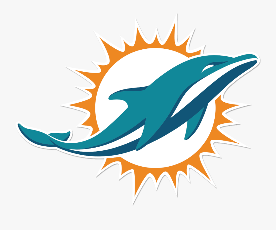 Miami Dolphins 2017 Logo, Transparent Clipart