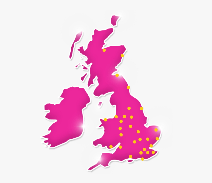 Hairspray The Musical Uk Tour Map - Air Masses Affecting British Isles, Transparent Clipart