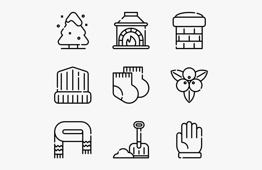 Winter - Food Icons Png, Transparent Clipart