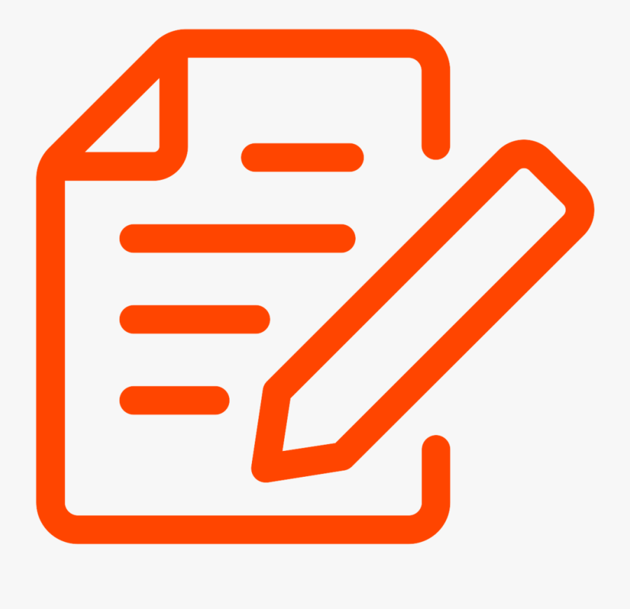 Noun Contract 1183267 Ff4500 - Bitcoin Erc20, Transparent Clipart