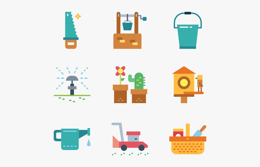 Garden Tools, Transparent Clipart