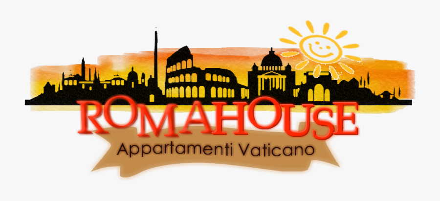 Romahouse Holiday Rentals, Rome, Vatican City - Illustration, Transparent Clipart
