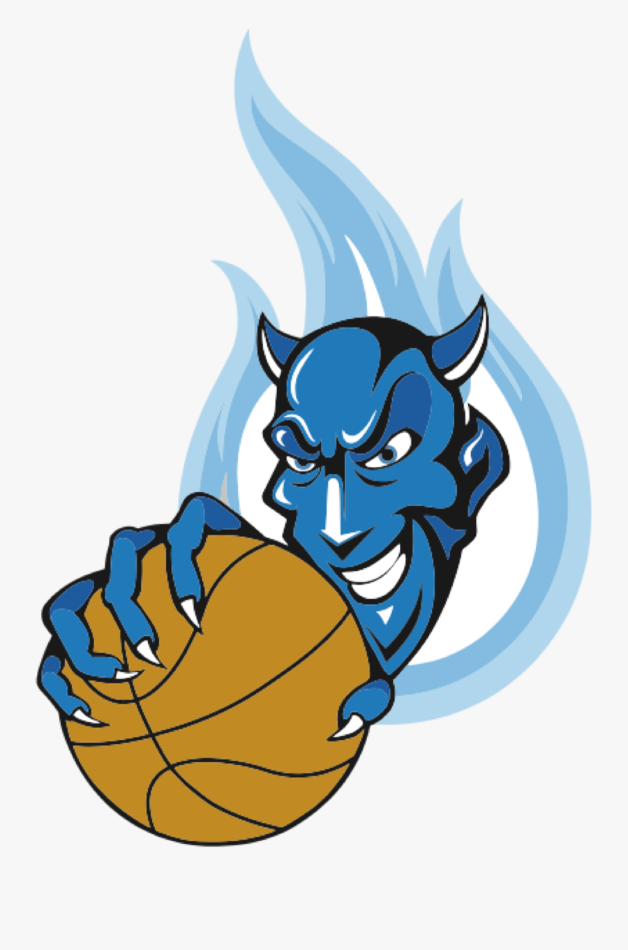 Nepean Blue Devils Logo, Transparent Clipart