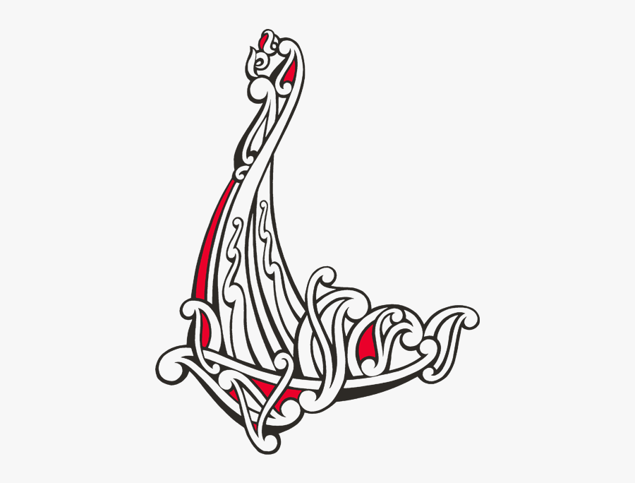 Viking Ships, Transparent Clipart