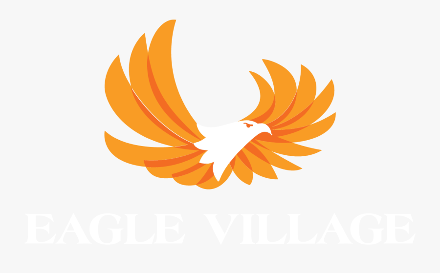 Eagle Village Logo, Transparent Clipart