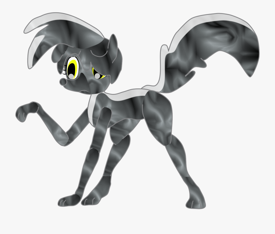 Yuki"s Latex Skunk Run-in - Cartoon, Transparent Clipart