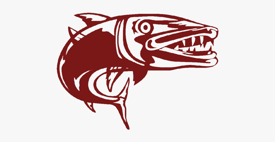 Barracuda - Fish Barracuda Design, Transparent Clipart