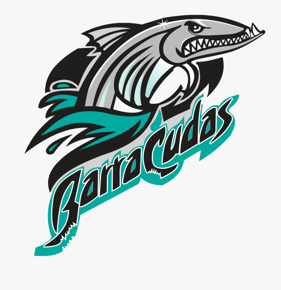 Barracudas - Coral Reef Senior High Logo, Transparent Clipart