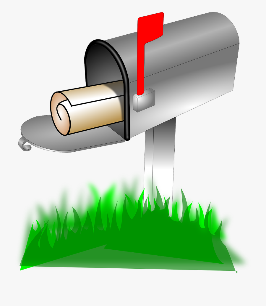 Animated Mailbox, Transparent Clipart