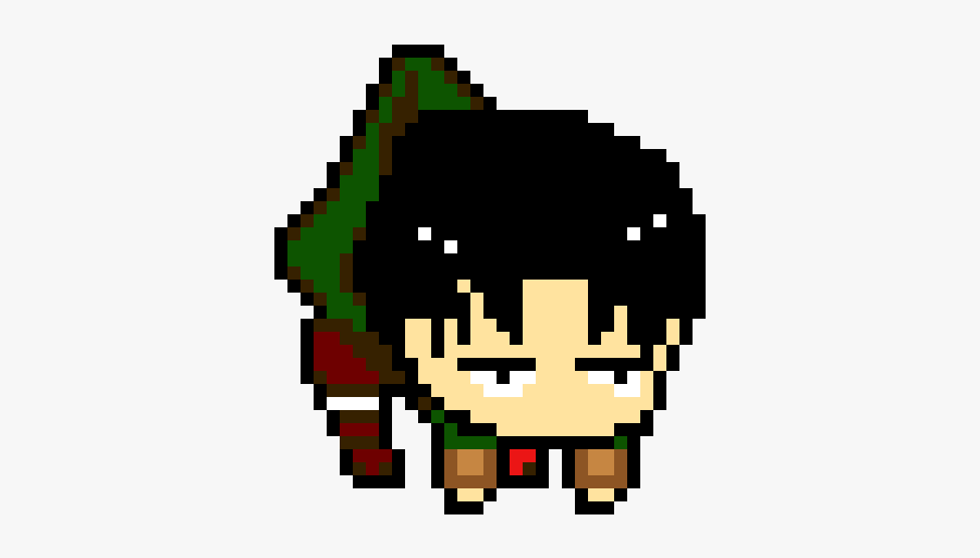 Attack On Titan Pixel Art, Transparent Clipart