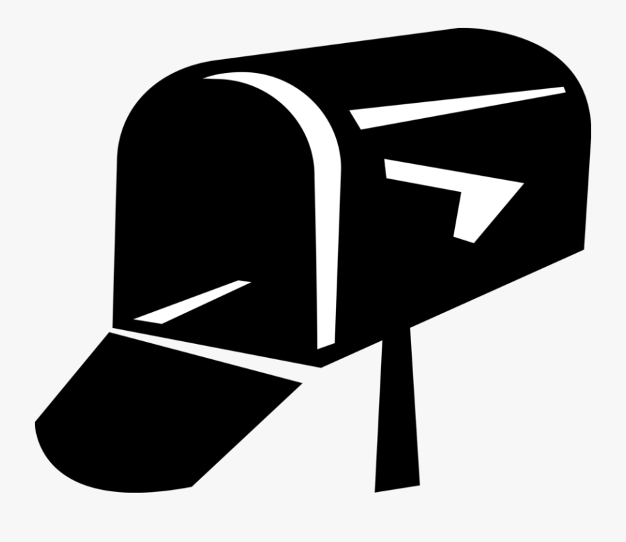 Vector Illustration Of Letter Box Or Mailbox Receptacle, Transparent Clipart