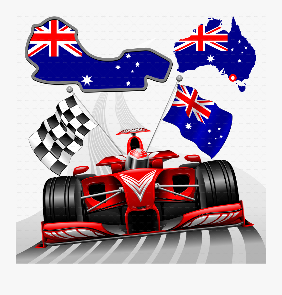 Supported Formula 1 Vector, Transparent Clipart