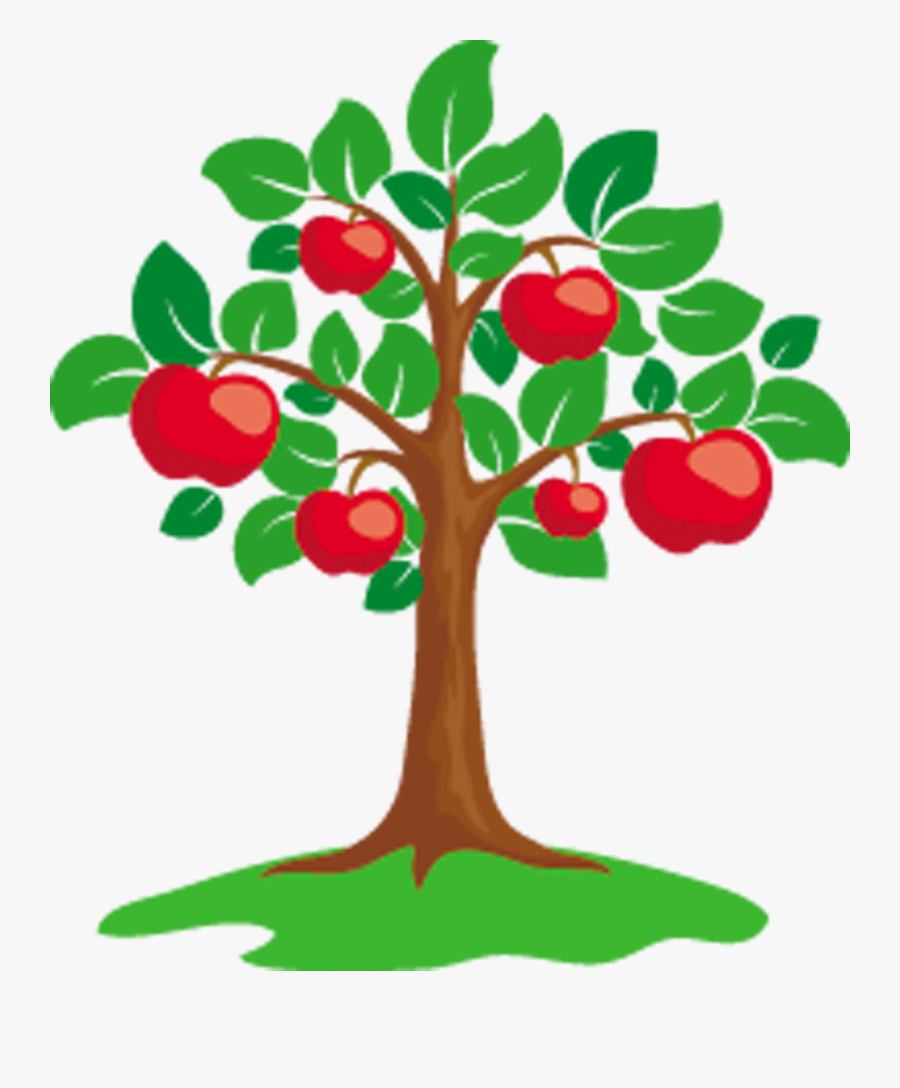Apple Tree Clip Art - Tree Vector, Transparent Clipart