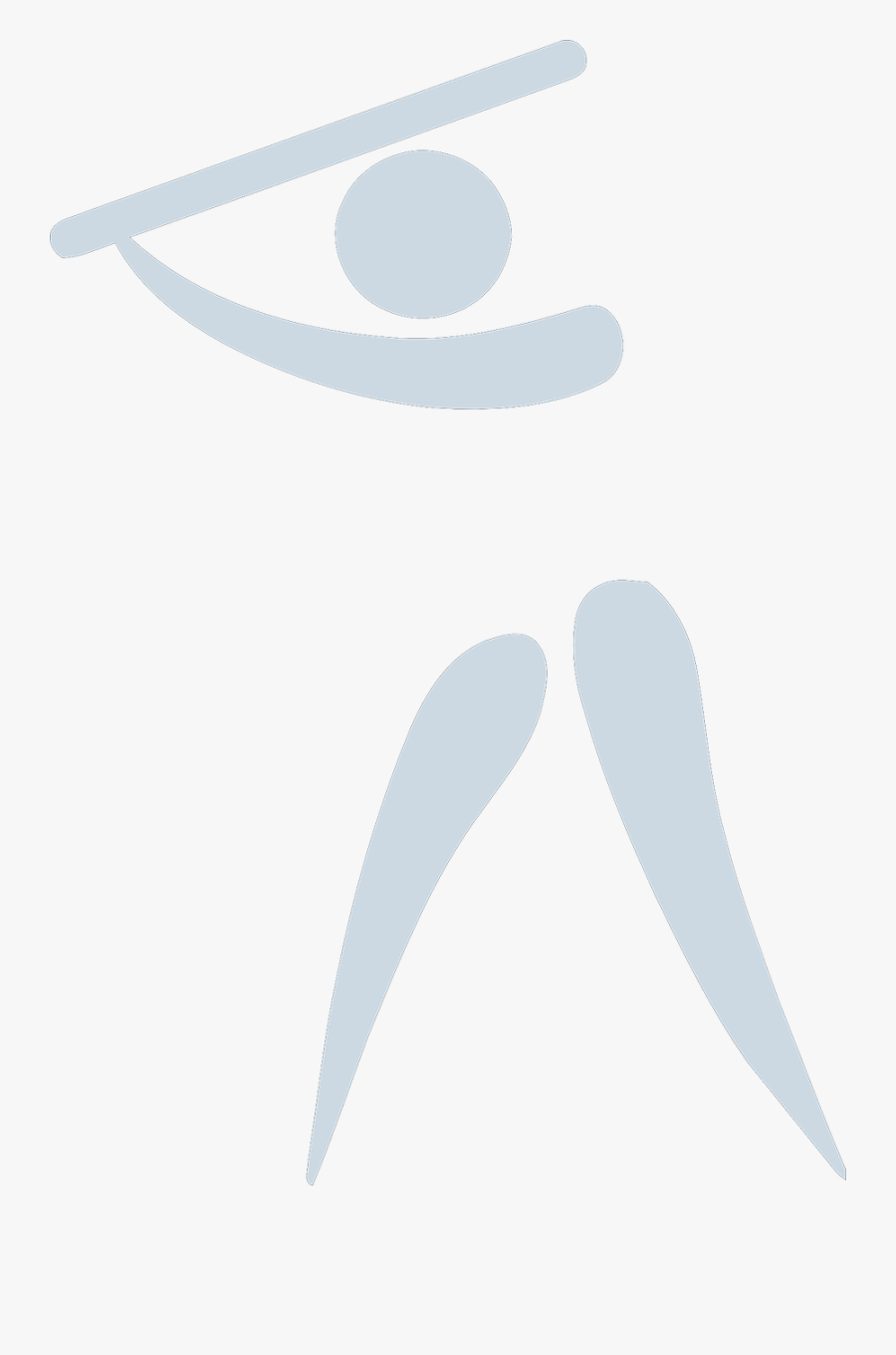 Baseball Hitter Player Free Picture - Girl With A Bat Pixabay, Transparent Clipart