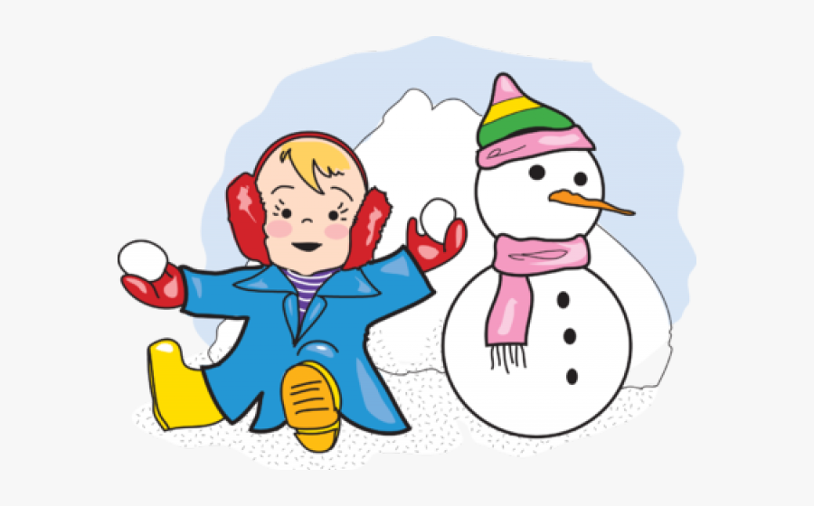 Play With Snow Clipart, Transparent Clipart