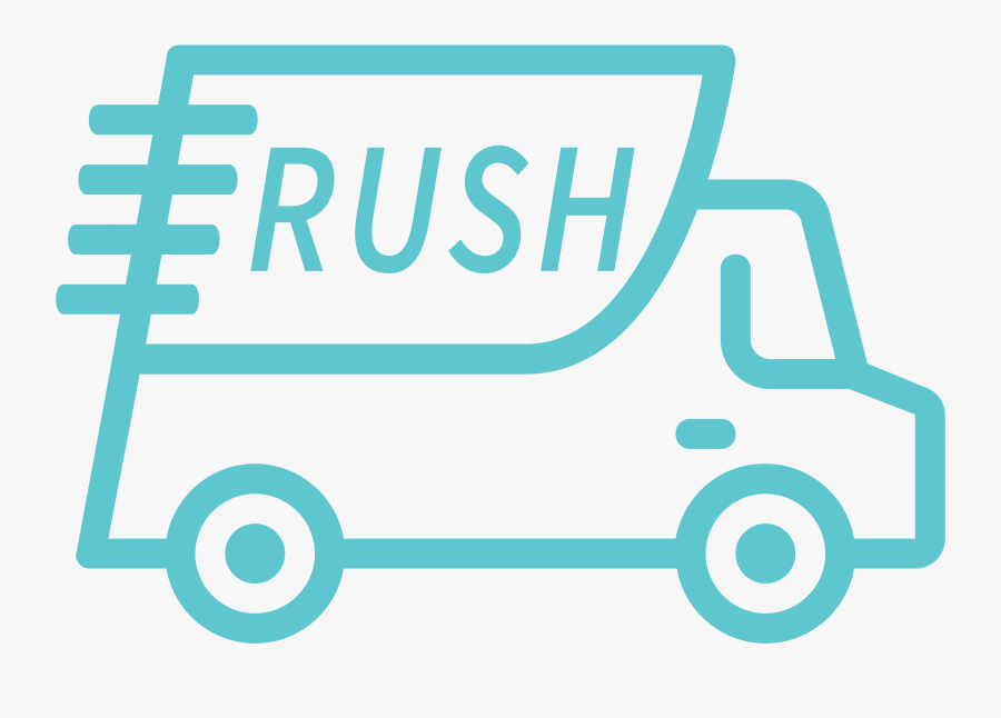 Rush Delivery - Fast Shipping Yellow Icon, Transparent Clipart