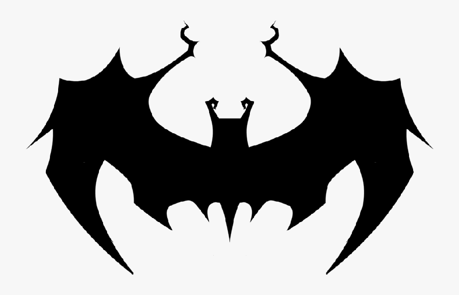 Dark Knight Bat Logo Tattoo Design By Retrosleep - Black Knight Logo Png, Transparent Clipart