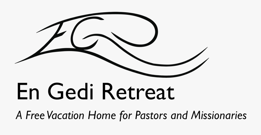 En Gedi Retreat - Line Art, Transparent Clipart
