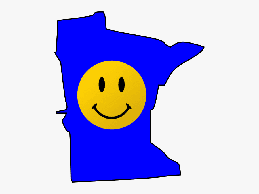 Happy In Minnesota - State Of Minnesota Clipart, Transparent Clipart