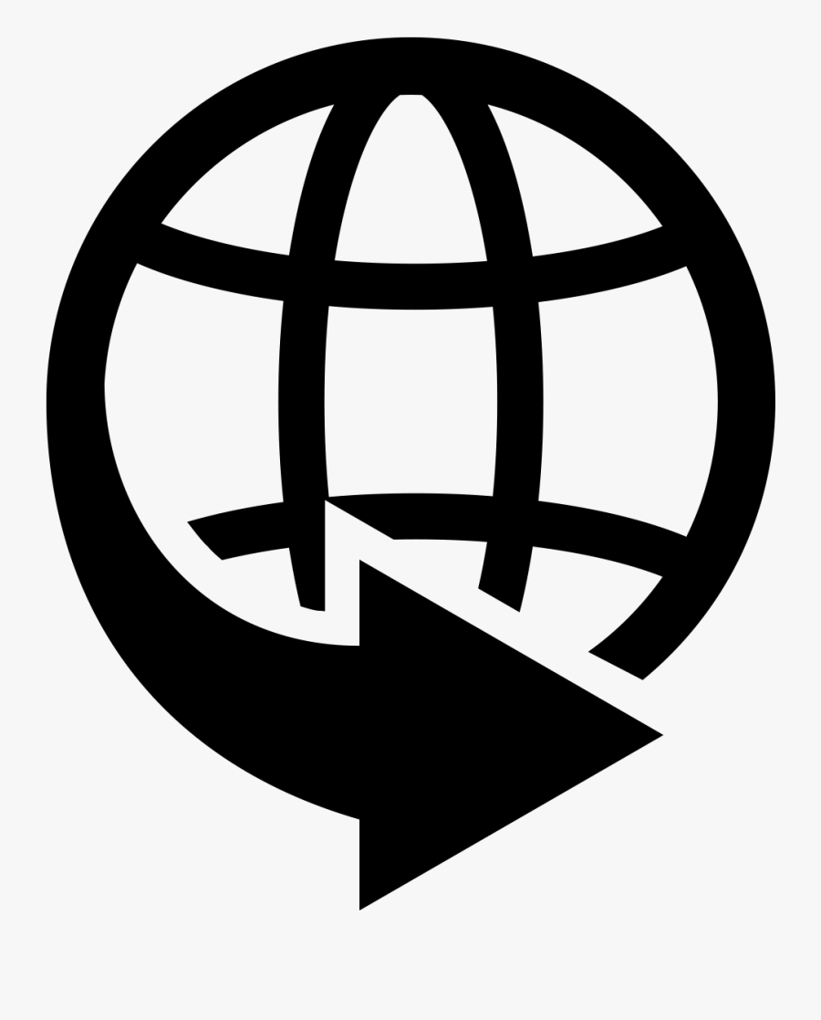 Mundo Con Flechas Png, Transparent Clipart