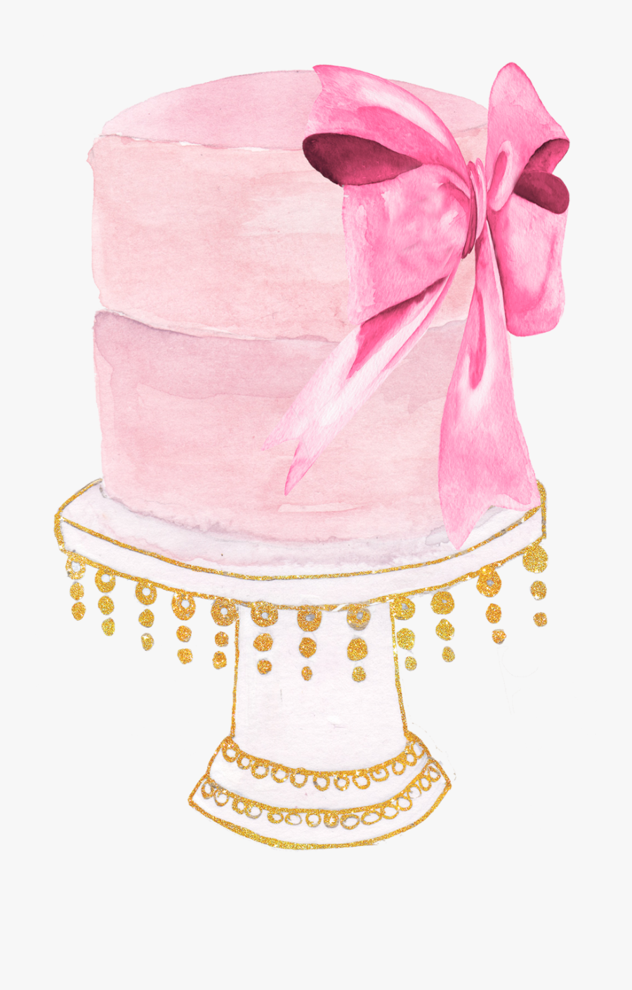 Classy Cake Logo, Transparent Clipart