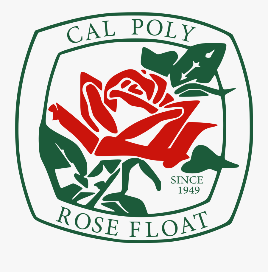 Cal Poly Rose Float Logo, Transparent Clipart