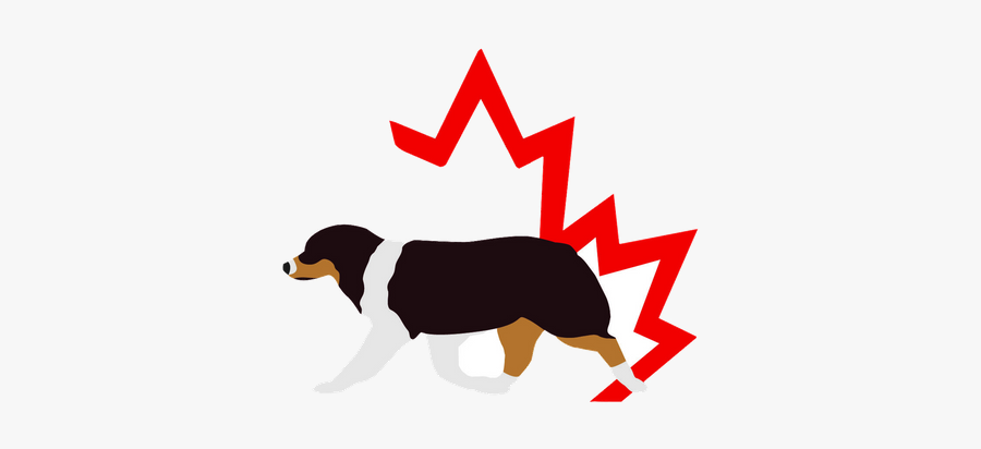 Dog Catches Something, Transparent Clipart