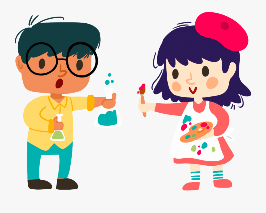 Crianças Cientistas Freepik, Transparent Clipart