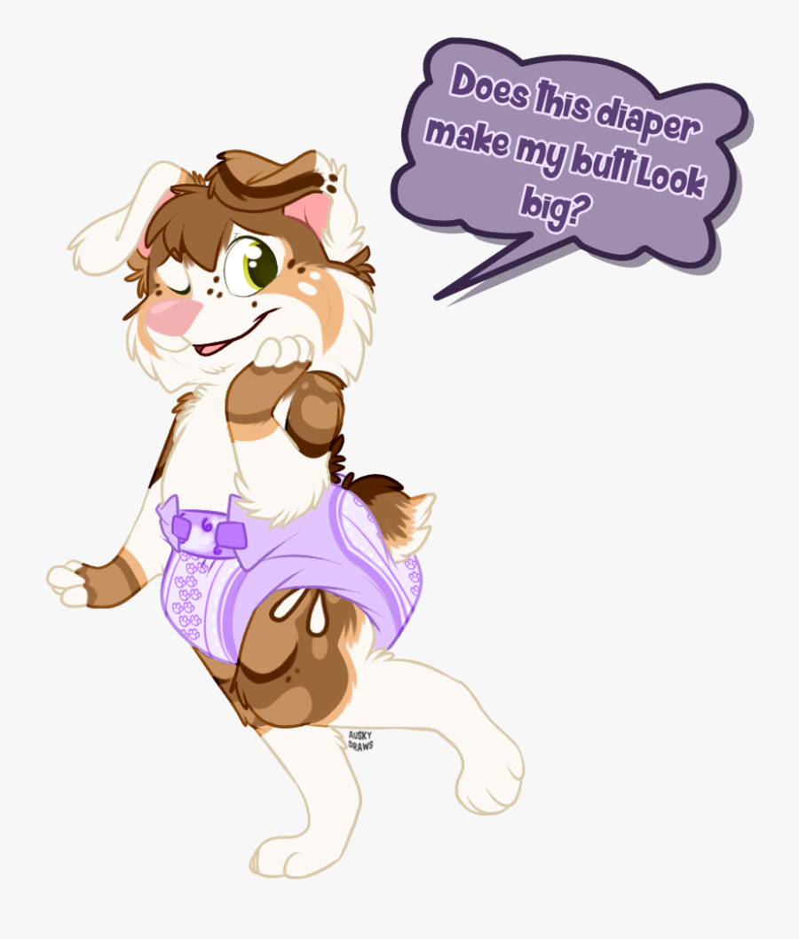 Phat Poof - - Cartoon, Transparent Clipart