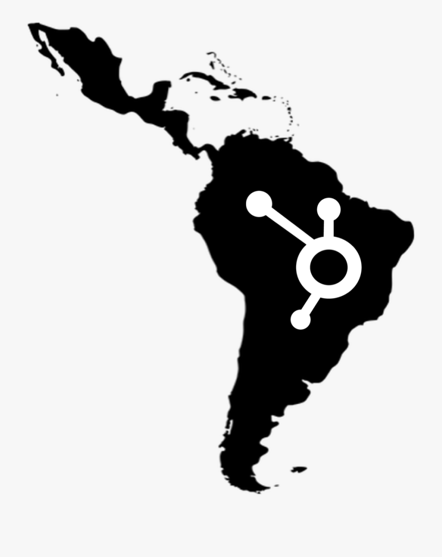 Religion Map Latin America, Transparent Clipart