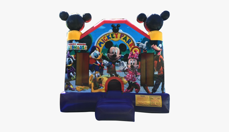 Mickey Mouse Bounce House, Transparent Clipart