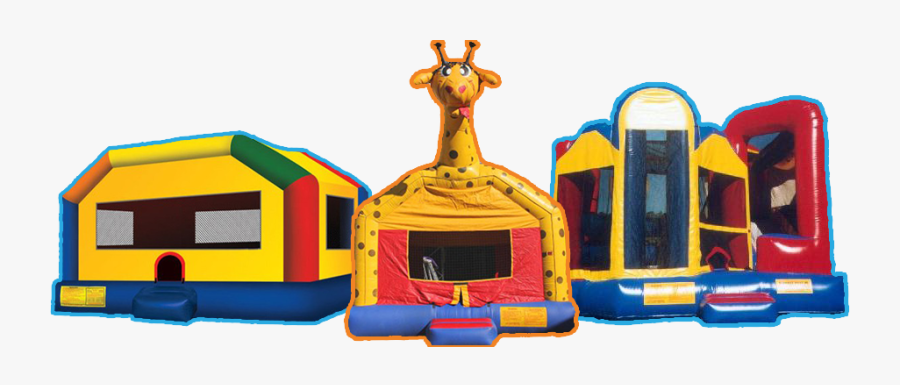 Bounce Houses, Transparent Clipart