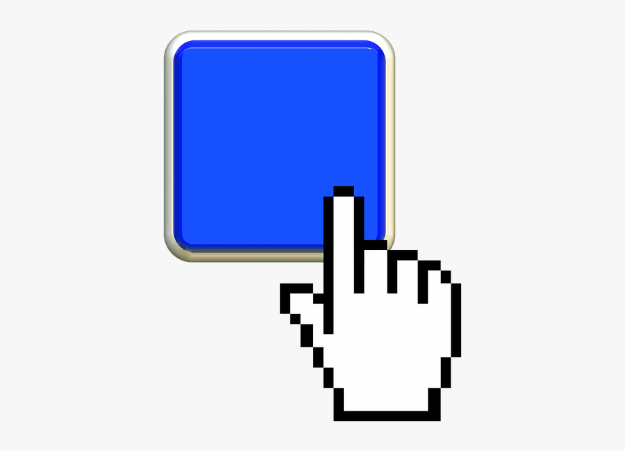 Keyboard, Hand, Computer, Cursor, Finger, Touch - Transparent Mouse Hand Png, Transparent Clipart