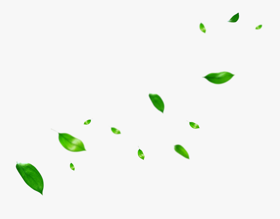 Green Leaves Overlay Png, Transparent Clipart