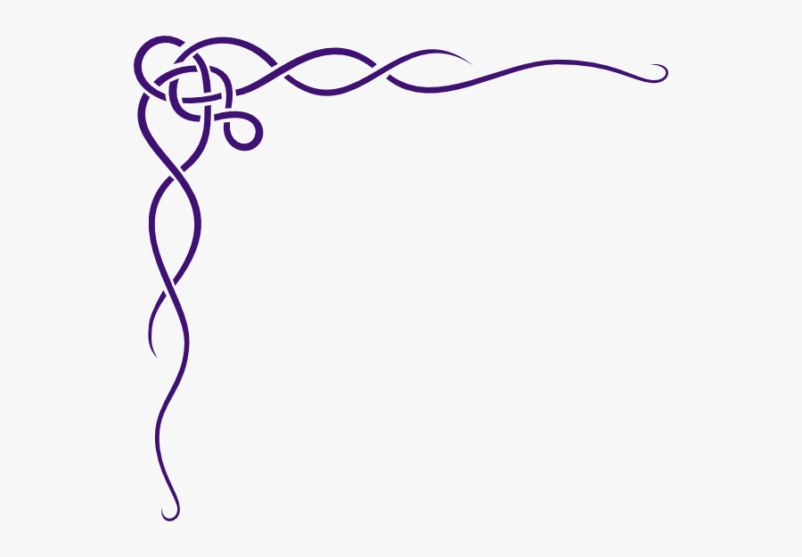 Purple Border Clipart, Transparent Clipart