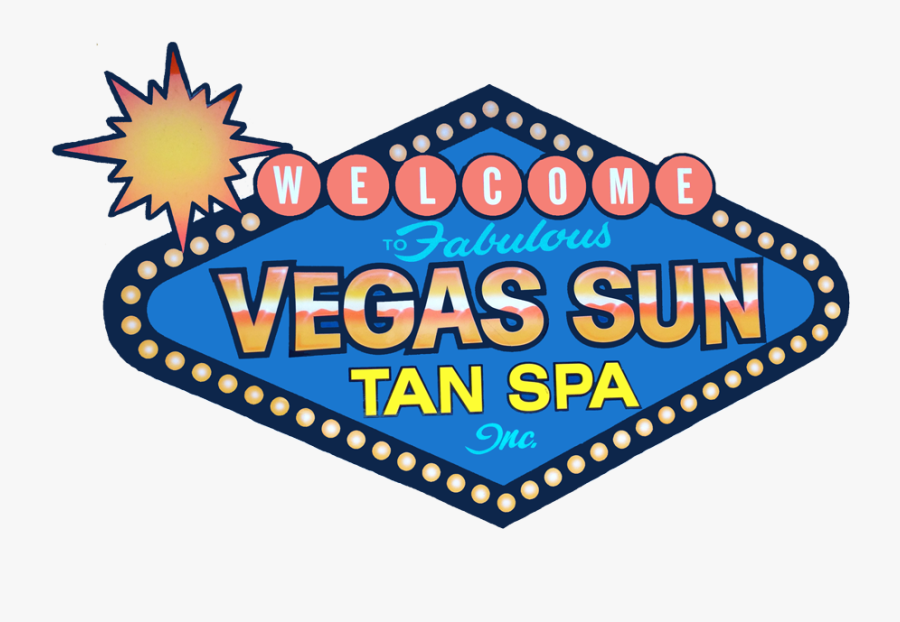 Vegas Sun Tan Spa, Transparent Clipart