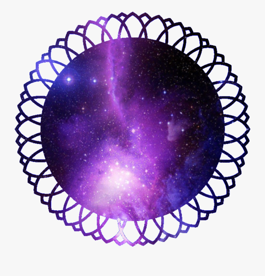 #galaxy #circle #space #cutout #stars #purple #border - Jackson Wang