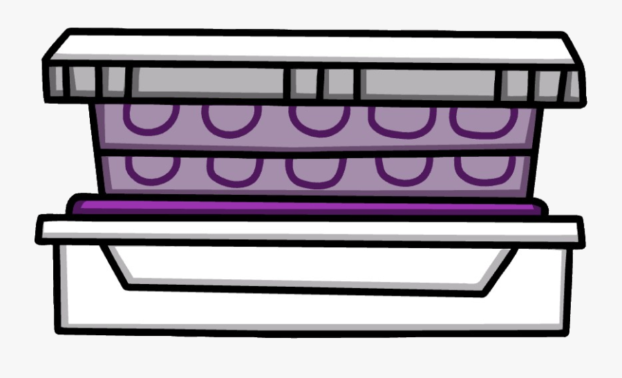 Closed Tanning Table, Transparent Clipart