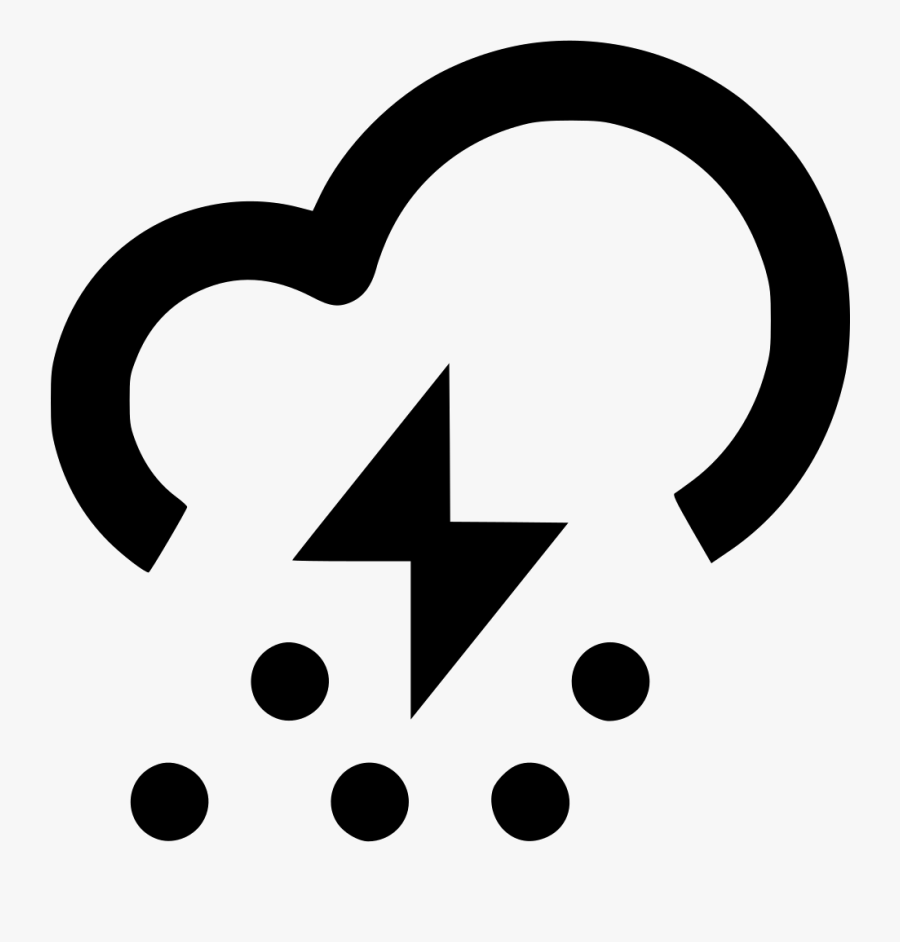 Hail Storm, Transparent Clipart