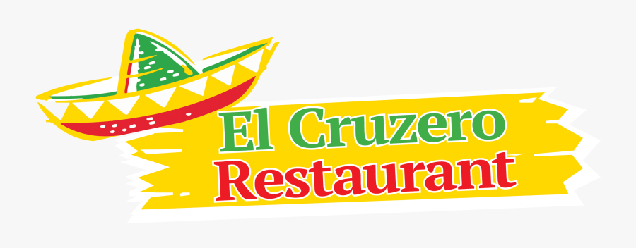 El Cruzero Restaurant - Graphic Design, Transparent Clipart