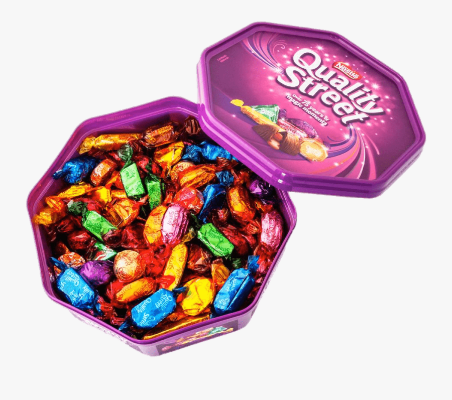 Open Quality Street Chocolate Box Clip Arts - Quality Street Chocolate Box, Transparent Clipart