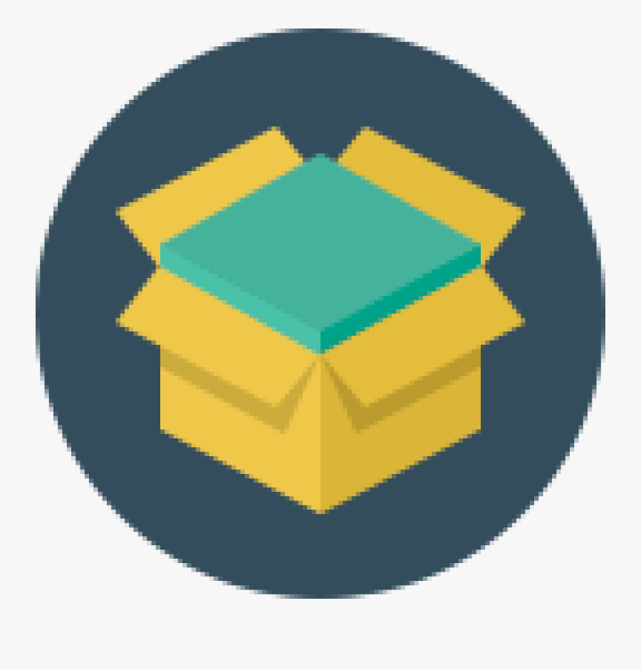 Flat Icon Of Packages, Transparent Clipart
