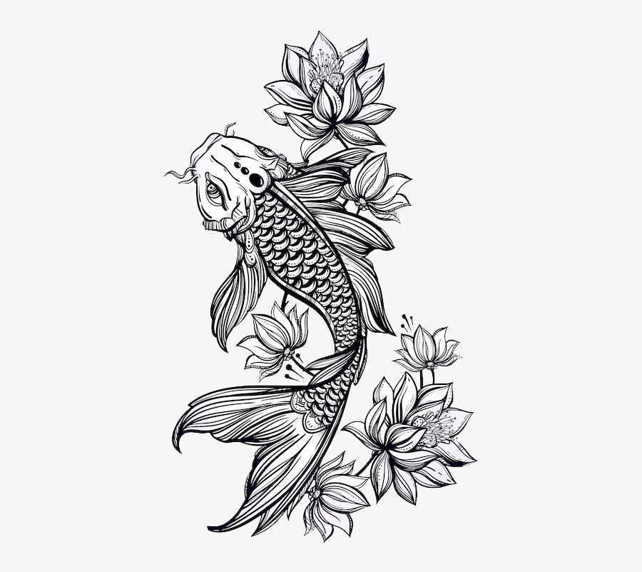 Strength Drawing Koi - 612 East Indiranagar Menu, Transparent Clipart