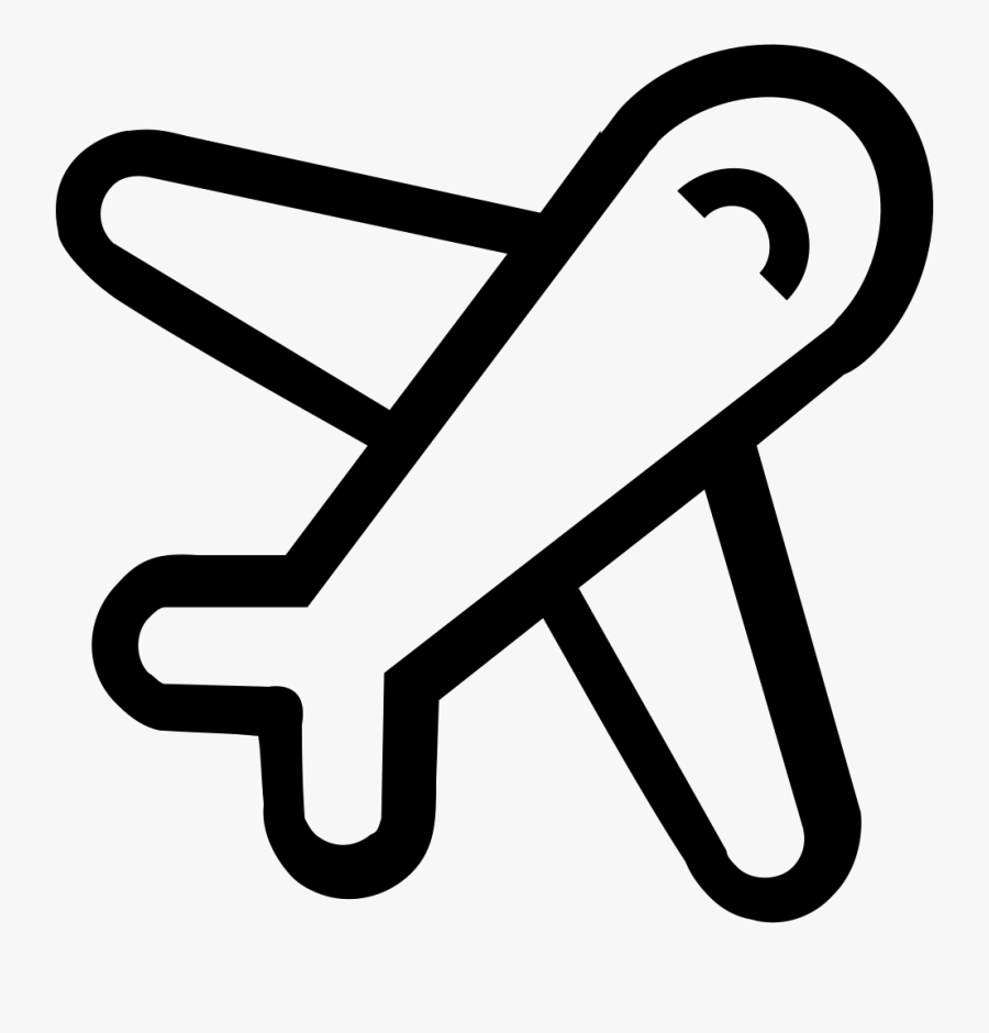 Transparent Plane Ticket Clipart - Easy Plane To Draw, Transparent Clipart
