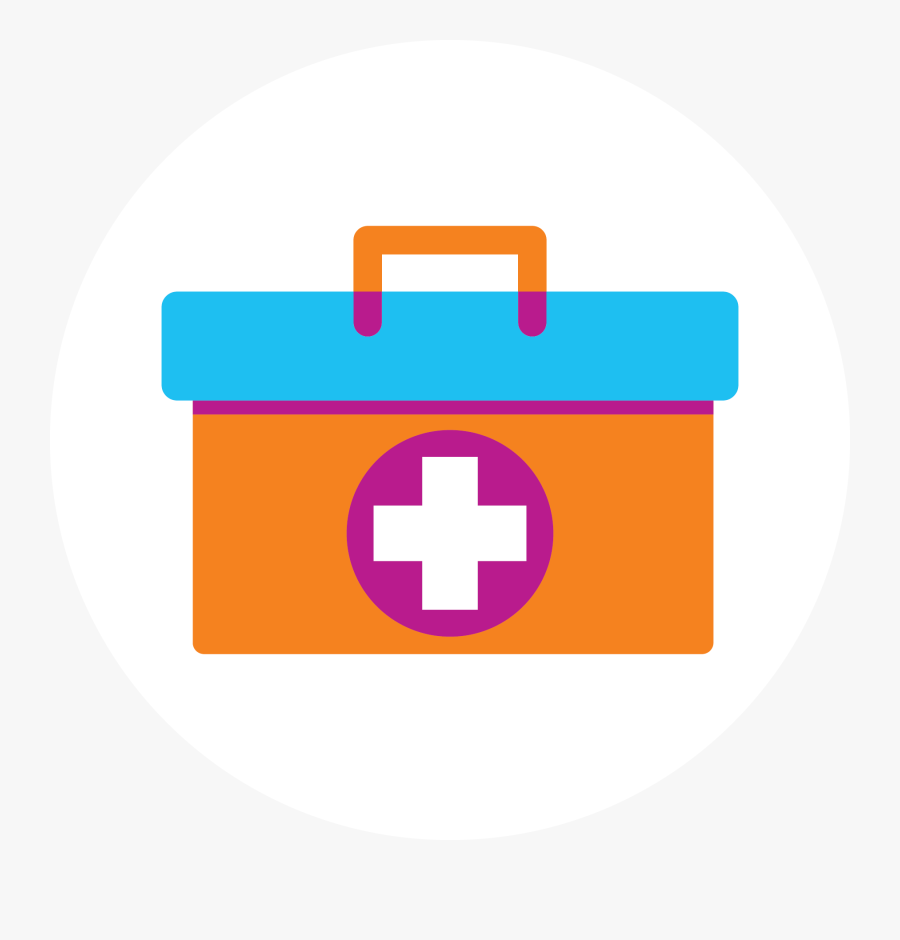 Ballad Health Training Center Icon - Medical Bag, Transparent Clipart