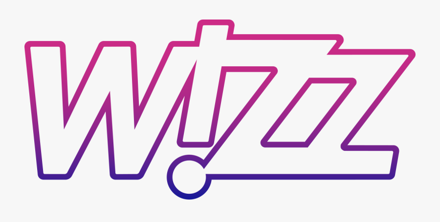 Old Wizz Air Logo, Transparent Clipart