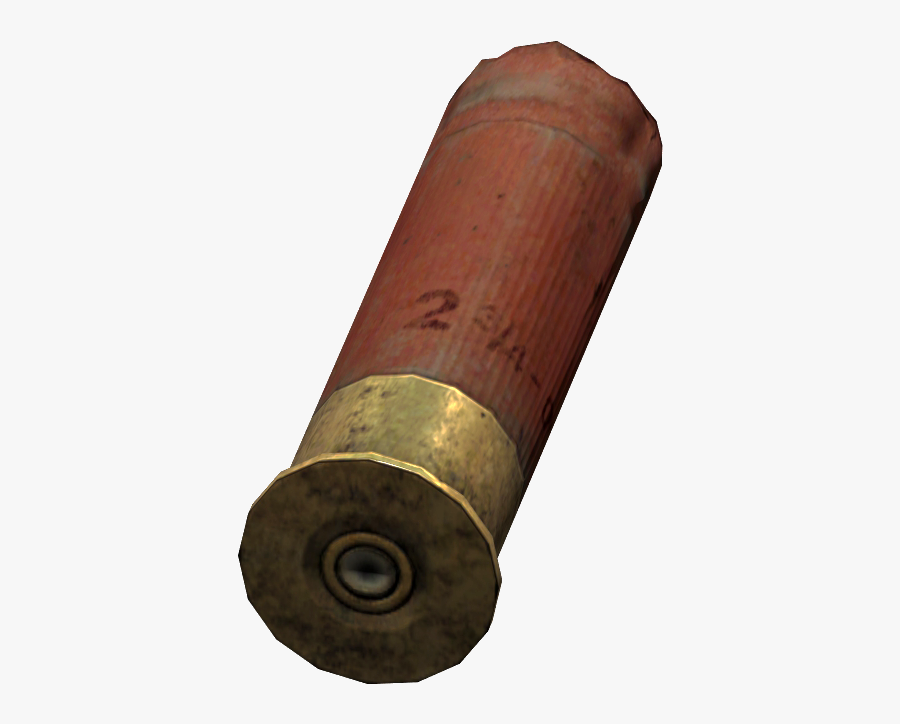 Bullet Vector Shotgun Shell - Fallout 76 Shotgun Ammo, Transparent Clipart