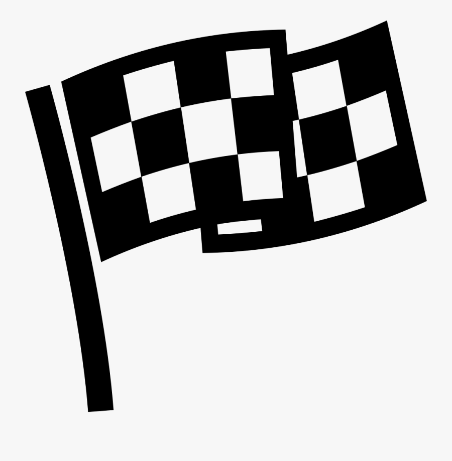 Checkered Flag For Sports - Checkered Flag Sprite, Transparent Clipart