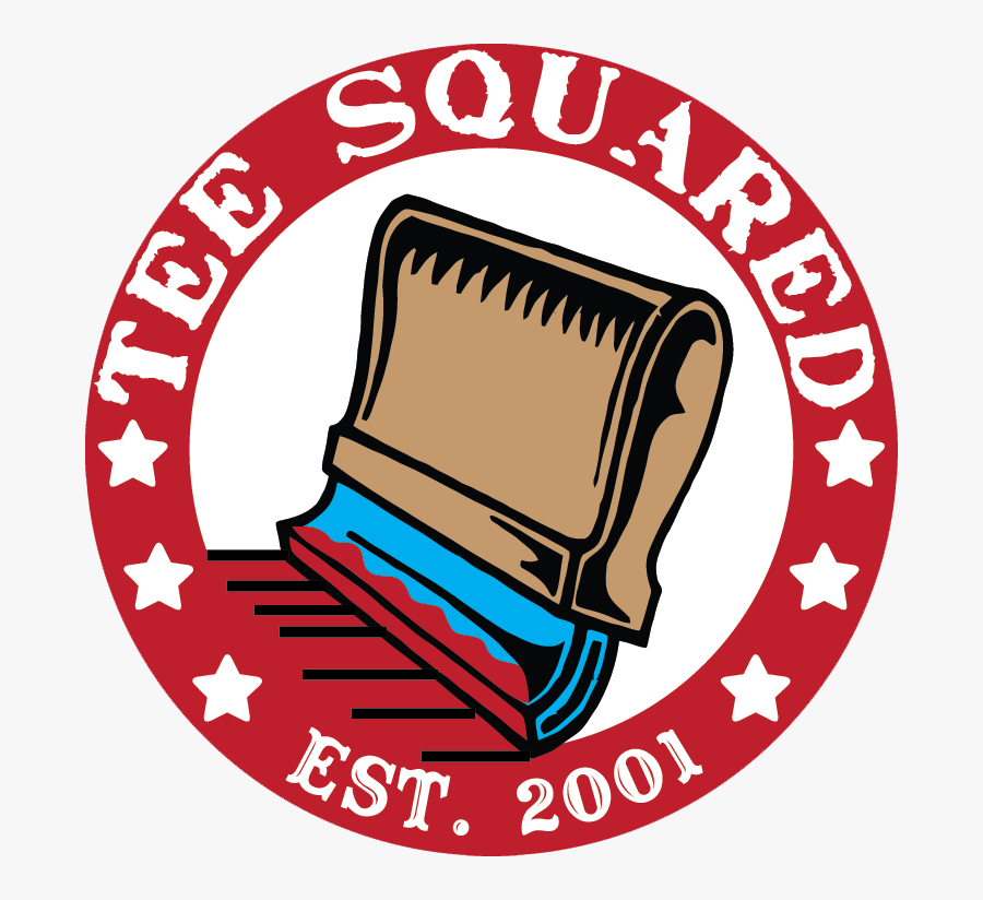 Tee Squared Screen Printing - Screen Printing Logo Png, Transparent Clipart
