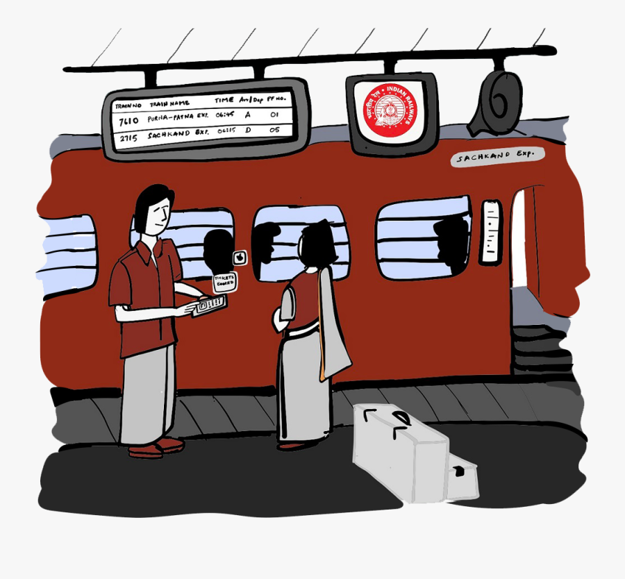 Indian Railways, Transparent Clipart